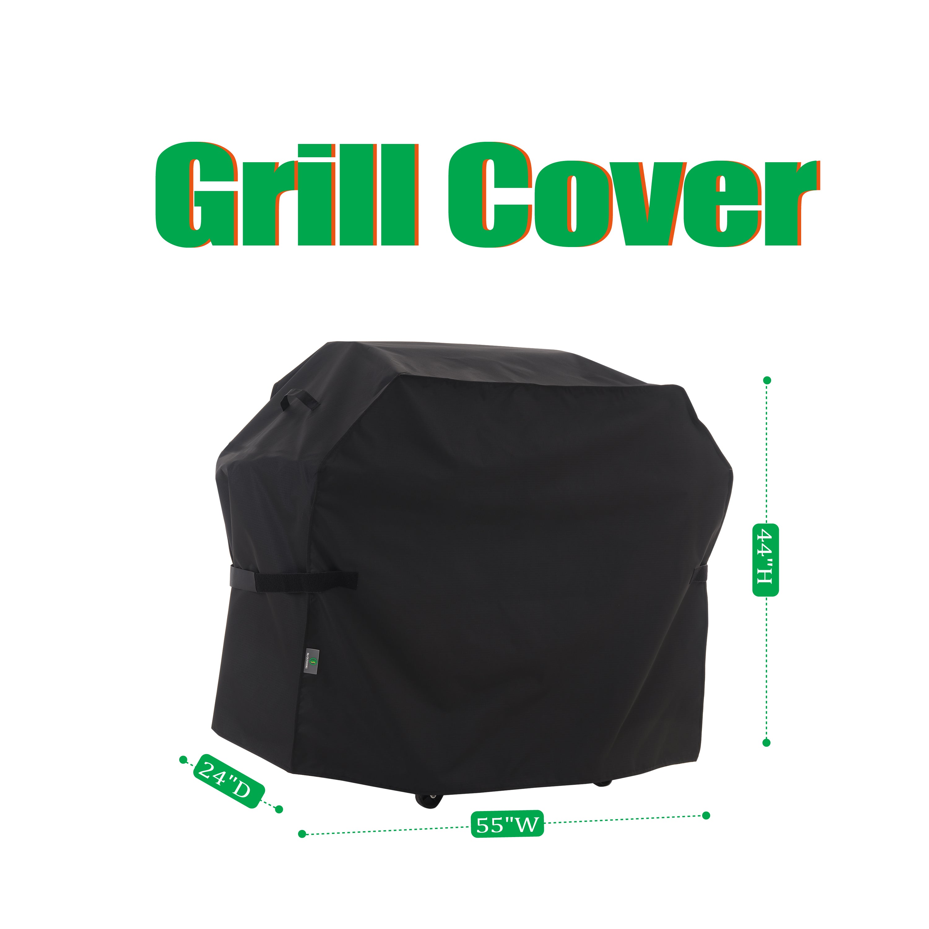 2025 Edition Waterproof Outdoor Patio Grill Cover - Black