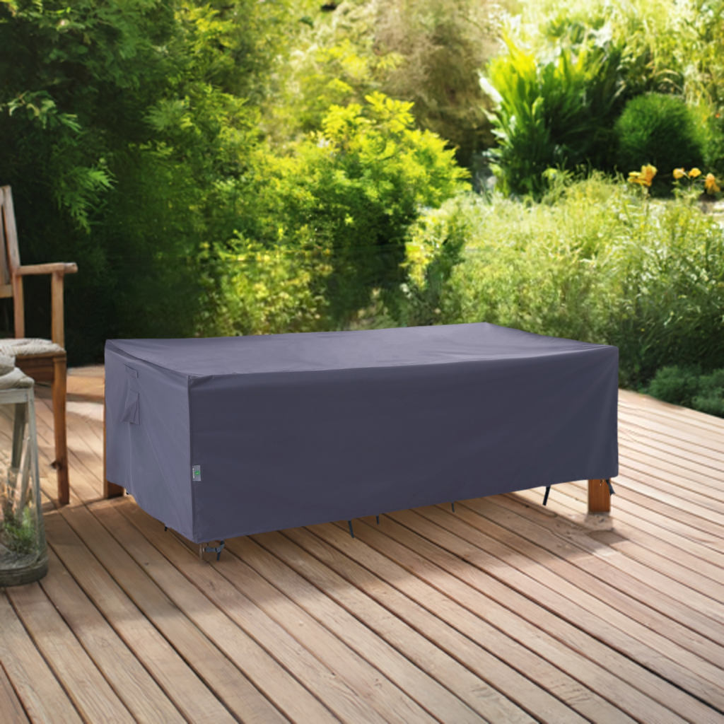 2025 Edition Waterproof Outdoor Patio Rectangular Cover - Grey
